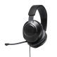 JBL Quantum 100 - Black - Wired over-ear gaming headset with flip-up mic - Hero